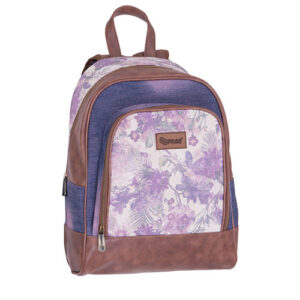 RUKSAK PULSE JEANS FLORAL 121347